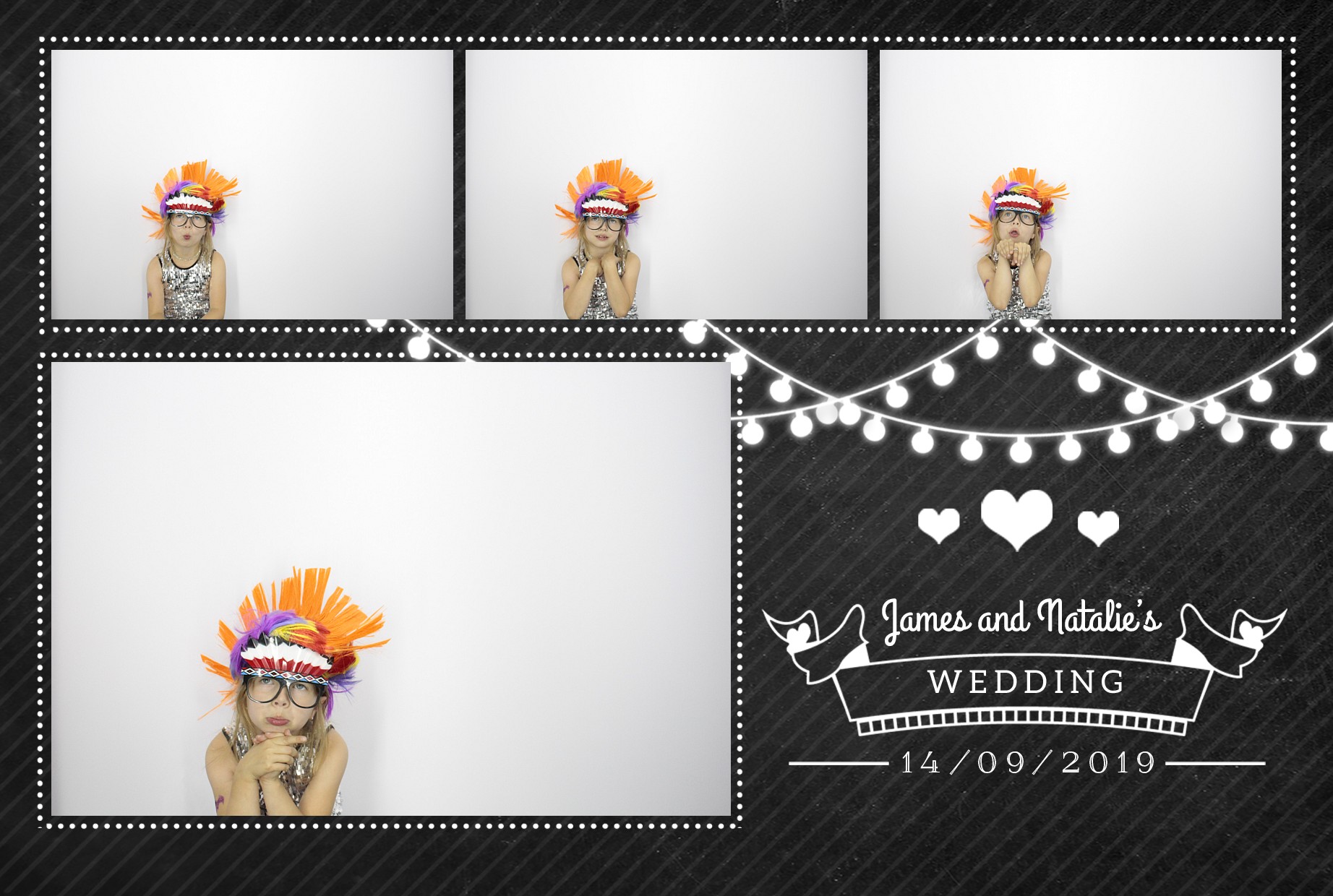 James and Natalie’s Wedding | View more photos from the event at gallery.myphotoboothexperience.co.uk/u/MyPhotoBoothExperienceLtd/James-and-Natalie’s-Wedding